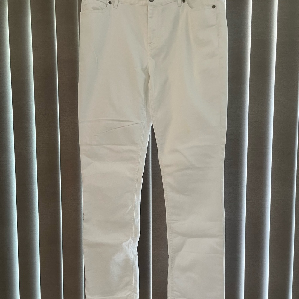 J.Jill skinny white jeans. Size 10 great condition only worn a few times.